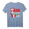 Ich Bin Nur Zum Essen Hier Lustiges Weihnachts T-Shirt für Männer, Frauen, Kinder – Perfektes Geschenk mit Humor für Weihnachten