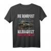 Die Rohrpost klingelt nur einmal - Deutsches Tiger Panzer T-Shirt für WW2 Militärfans, Panzerfahrer & Modellbauer