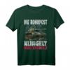 Die Rohrpost klingelt nur einmal - Deutsches Tiger Panzer T-Shirt für WW2 Militärfans, Panzerfahrer & Modellbauer