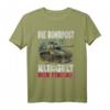 Die Rohrpost klingelt nur einmal - Deutsches Tiger Panzer T-Shirt für WW2 Militärfans, Panzerfahrer & Modellbauer