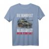 Die Rohrpost klingelt nur einmal - Deutsches Tiger Panzer T-Shirt für WW2 Militärfans, Panzerfahrer & Modellbauer