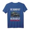 Die Rohrpost klingelt nur einmal - Deutsches Tiger Panzer T-Shirt für WW2 Militärfans, Panzerfahrer & Modellbauer