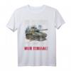 Die Rohrpost klingelt nur einmal - Deutsches Tiger Panzer T-Shirt für WW2 Militärfans, Panzerfahrer & Modellbauer
