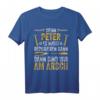 Lustiges Handwerker T-Shirt mit Spruch für Peter – Werkzeug Design für Heimwerker & Bastler, ideales Geschenk