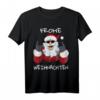 Weihnachtsmann Rock Frohe Weihnachten T-Shirt – Cooler Rock & Metal Christmas Geschenk für Musiker, Papas, Onkel & Teenager