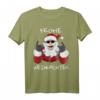 Weihnachtsmann Rock Frohe Weihnachten T-Shirt – Cooler Rock & Metal Christmas Geschenk für Musiker, Papas, Onkel & Teenager