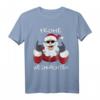 Weihnachtsmann Rock Frohe Weihnachten T-Shirt – Cooler Rock & Metal Christmas Geschenk für Musiker, Papas, Onkel & Teenager