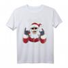 Weihnachtsmann Rock Frohe Weihnachten T-Shirt – Cooler Rock & Metal Christmas Geschenk für Musiker, Papas, Onkel & Teenager