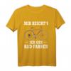 Mir Reicht's Ich Geh Rad fahren Fahrrad Spruch T-Shirt - Lustiges Geschenk für Radfahrer & Radfahrerin