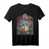 HapKitten Disney T-Shirt - Beauty & The Beast Stained Glass Rose Graphic Tee, Offizielle Lizenz, Perfekt als Geschenk