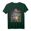 HapKitten Disney T-Shirt - Beauty & The Beast Stained Glass Rose Graphic Tee, Offizielle Lizenz, Perfekt als Geschenk