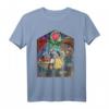 HapKitten Disney T-Shirt - Beauty & The Beast Stained Glass Rose Graphic Tee, Offizielle Lizenz, Perfekt als Geschenk