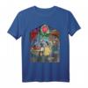 HapKitten Disney T-Shirt - Beauty & The Beast Stained Glass Rose Graphic Tee, Offizielle Lizenz, Perfekt als Geschenk