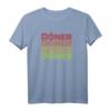 Döner Kebab Retro T-Shirt - Lustiges Oberteil für Döner Liebhaber und türkische Imbiss-Fans