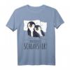 Offizielles Pinguin Schlafshirt – Bequemer Schlafanzug für Morgenmuffel, Tierliebhaber & als Geschenk für Familie und Freunde