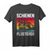 Schienen Flüsterer Eisenbahn Fan Zug Lokomotive Geschenk T-Shirt – Perfektes Geschenk für Zugführer, Lokomotiv-Fans und Eisenbahn Liebhaber zu Weihnachten oder Geburtstag