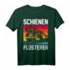 Schienen Flüsterer Eisenbahn Fan Zug Lokomotive Geschenk T-Shirt – Perfektes Geschenk für Zugführer, Lokomotiv-Fans und Eisenbahn Liebhaber zu Weihnachten oder Geburtstag