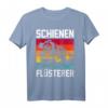 Schienen Flüsterer Eisenbahn Fan Zug Lokomotive Geschenk T-Shirt – Perfektes Geschenk für Zugführer, Lokomotiv-Fans und Eisenbahn Liebhaber zu Weihnachten oder Geburtstag