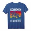 Schienen Flüsterer Eisenbahn Fan Zug Lokomotive Geschenk T-Shirt – Perfektes Geschenk für Zugführer, Lokomotiv-Fans und Eisenbahn Liebhaber zu Weihnachten oder Geburtstag
