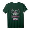 Lustiges T-Shirt für die beste Tochter der Welt - Süßes Weihnachts- und Geburtstagsgeschenk für Töchter, Schwestern und werdende Mütter