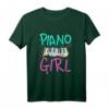 Geschenk für Mädchen Musik Liebhaber Klavier T-Shirt – Perfekt für Musiker, Pianisten & Klavierspieler zu Weihnachten, Geburtstag & Konzert