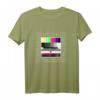 Testbild und Standbild Retro T-Shirt – Lustiges Vintage Fernseher Design für Männer und Frauen, das perfekte Geschenk für Freunde und Feierlichkeiten