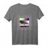 Testbild und Standbild Retro T-Shirt – Lustiges Vintage Fernseher Design für Männer und Frauen, das perfekte Geschenk für Freunde und Feierlichkeiten