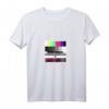 Testbild und Standbild Retro T-Shirt – Lustiges Vintage Fernseher Design für Männer und Frauen, das perfekte Geschenk für Freunde und Feierlichkeiten