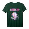 Ich bin 39+ lustiges 40 Jahre Einhorn T-Shirt – Witziges Geschenk für Männer und Frauen zum HapKitten