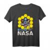 James Webb Space Teleskop T-Shirt mit NASA, ESA, CSA Logos – Original Weltraum-Design für Astronomie-Fans, Nerds & Raumfahrt-Enthusiasten
