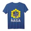 James Webb Space Teleskop T-Shirt mit NASA, ESA, CSA Logos – Original Weltraum-Design für Astronomie-Fans, Nerds & Raumfahrt-Enthusiasten