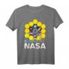 James Webb Space Teleskop T-Shirt mit NASA, ESA, CSA Logos – Original Weltraum-Design für Astronomie-Fans, Nerds & Raumfahrt-Enthusiasten