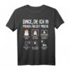 Hamster Dinge die ich in meiner Freizeit mache T-Shirt für Kinder, Frauen & Männer – Lustiges Tierdesign als Geschenk zum Geburtstag, Weihnachten & Ostern