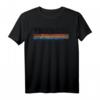 Vintage Valencia Spanien T-Shirt im Retro-Stil mit Farbstreifen - Perfektes Souvenir & Geschenk für Spanien-Fans