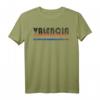Vintage Valencia Spanien T-Shirt im Retro-Stil mit Farbstreifen - Perfektes Souvenir & Geschenk für Spanien-Fans