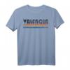 Vintage Valencia Spanien T-Shirt im Retro-Stil mit Farbstreifen - Perfektes Souvenir & Geschenk für Spanien-Fans