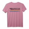 Vintage Valencia Spanien T-Shirt im Retro-Stil mit Farbstreifen - Perfektes Souvenir & Geschenk für Spanien-Fans