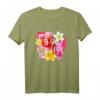 Flowers of Bali Wortkunst – Bali Indonesien Souvenir T-Shirt mit Blumenmotiven wie Frangipani, Lotus, Orchideen, Hibiskus & mehr für Reisen, Feiern & Naturfreunde
