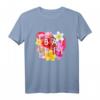 Flowers of Bali Wortkunst – Bali Indonesien Souvenir T-Shirt mit Blumenmotiven wie Frangipani, Lotus, Orchideen, Hibiskus & mehr für Reisen, Feiern & Naturfreunde