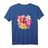 Flowers of Bali Wortkunst – Bali Indonesien Souvenir T-Shirt mit Blumenmotiven wie Frangipani, Lotus, Orchideen, Hibiskus & mehr für Reisen, Feiern & Naturfreunde