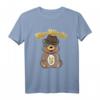 Lustiges Bier Bärchi Teddy Bär T-Shirt - Party Outfit für JGA, Biertag & Freizeit mit Bier- und Bärenmotiv