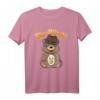 Lustiges Bier Bärchi Teddy Bär T-Shirt - Party Outfit für JGA, Biertag & Freizeit mit Bier- und Bärenmotiv