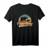 Vatertag Papabear Papa Lustig Retro Vintage T-Shirt – Originelles Geschenk für den besten Papa, perfekt für Vatertag, Geburtstag und Weihnachten