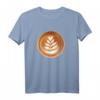 HapKitten Latte Espresso Barista T-Shirt mit Herz, Blatt & Kaffeekunst – Perfekt für Kaffee-Liebhaber und Baristas