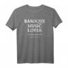Barock Musik Lover T-Shirt - Too Hot to Händel für Liebhaber des Komponisten Georg Friedrich Händel