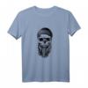 Kapitän Totenkopf T-Shirt mit Bart, Mütze & Pfeife – Maritimes Herren Shirt für Seemänner, Biker & Motorradfans als Geschenkidee