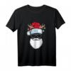 Cooler Weihnachtsmann mit Sonnenbrille und Bart T-Shirt – Originelle Weihnachtsmode für festliche Anlässe und Freizeit