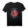 Japan Drache Retro Vintage T-Shirt mit roter aufgehender Sonne – Perfektes Geschenk für Japan-Liebhaber & Drachenfans