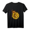 Feuer Basketball Ball T-Shirt - Für leidenschaftliche Basketballspieler & Trainer, perfekt als Geschenk & Teamoutfit