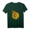 Feuer Basketball Ball T-Shirt - Für leidenschaftliche Basketballspieler & Trainer, perfekt als Geschenk & Teamoutfit